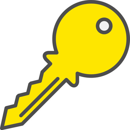 Key Vector Icon Designのイラスト素材