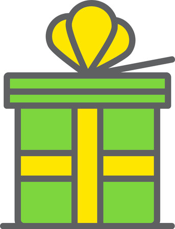 Gift Vector Icon Designのイラスト素材