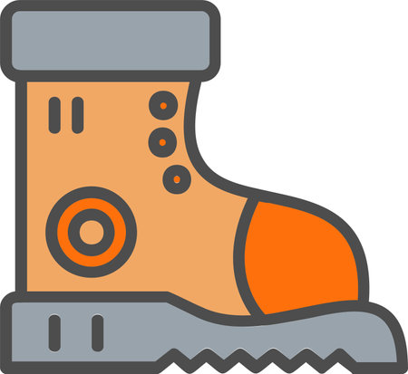 Boot Vector Icon Designのイラスト素材