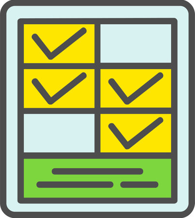Planner  Vector Icon Designのイラスト素材