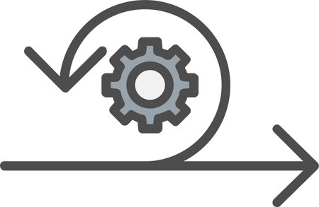 Agile Vector Icon Designのイラスト素材