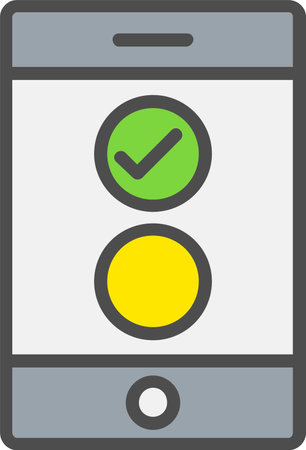 Verify Vector Icon Designのイラスト素材