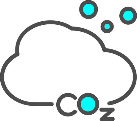 Co2 Vector Icon Designのイラスト素材