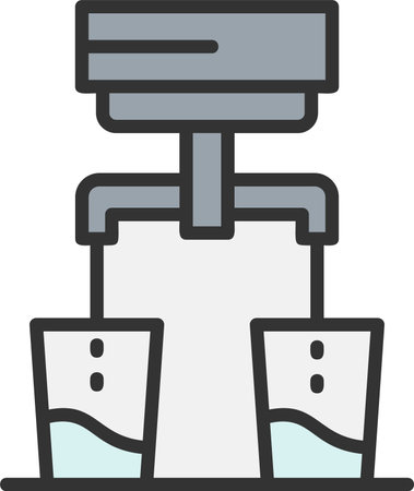 Double Vector Icon Designのイラスト素材