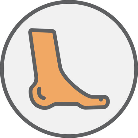 Feet Vector Icon Designのイラスト素材