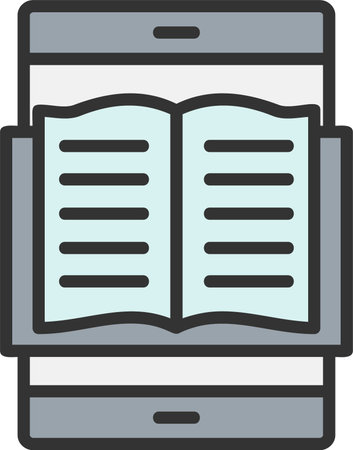 Online Learning Vector Icon Designのイラスト素材