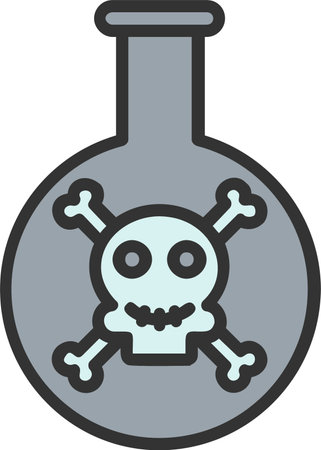 Poison Vector Icon Designのイラスト素材