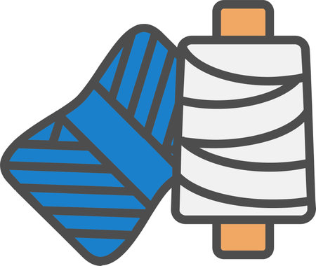 Yarn Vector Icon Designのイラスト素材