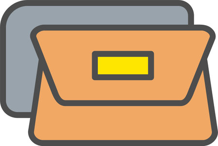 Hand Bag Vector Icon Designのイラスト素材
