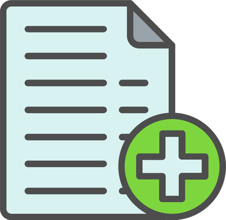 Health Check Vector Icon Designのイラスト素材