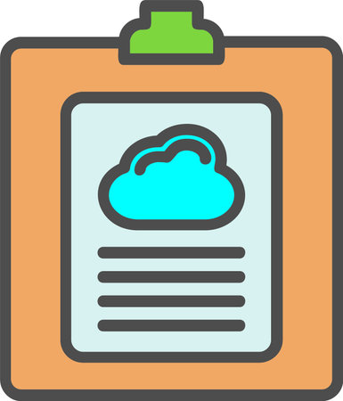 Clipboard Vector Icon Designのイラスト素材