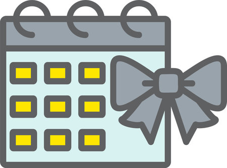 Calender Vector Icon Designのイラスト素材