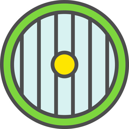 Shield Vector Icon Designのイラスト素材