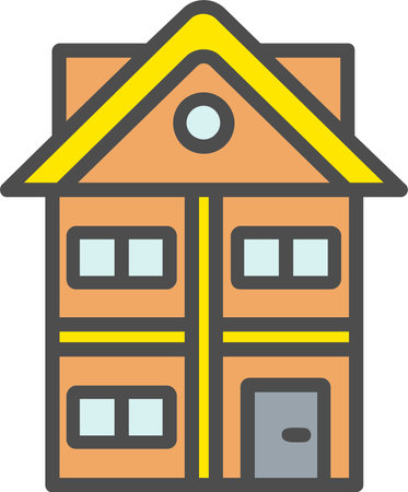 Home Stay Vector Icon Designのイラスト素材