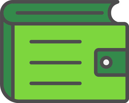 Wallet Vector Icon Designのイラスト素材