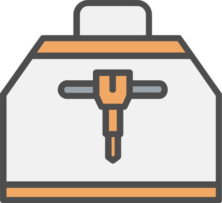 Toolbox Vector Icon Designのイラスト素材