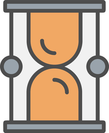 Hourglass Vector Icon Designのイラスト素材