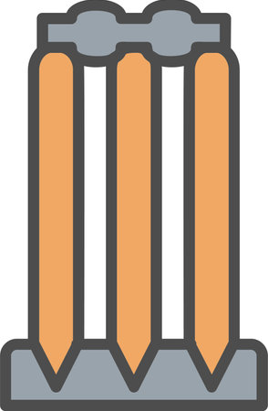 Stumps Vector Icon Designのイラスト素材