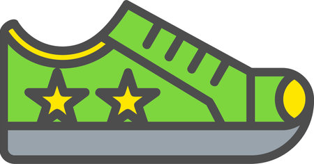 Sneaker Vector Icon Designのイラスト素材