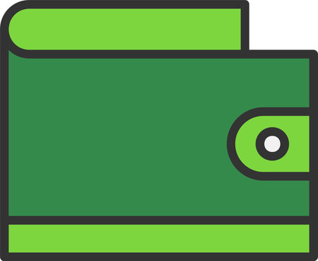 Wallet Vector Icon Designのイラスト素材