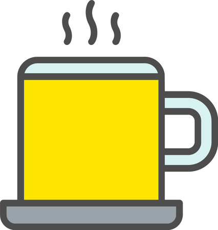 Tea Vector Icon Designのイラスト素材