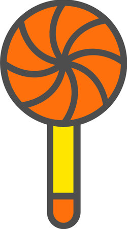 Lollipop Vector Icon Designのイラスト素材