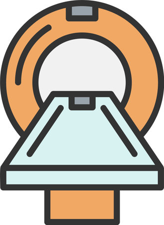 MRI Vector Icon Designのイラスト素材