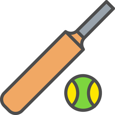 Cricket Vector Icon Designのイラスト素材