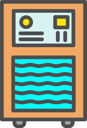 Heater Vector Icon Designのイラスト素材