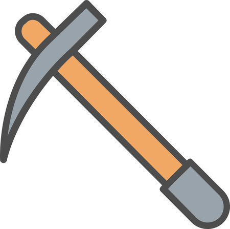 Hoe Vector Icon Designのイラスト素材