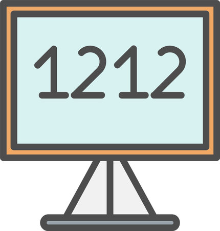 Whiteboard Vector Icon Designのイラスト素材