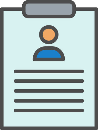 Case Patient Vector Icon Designのイラスト素材