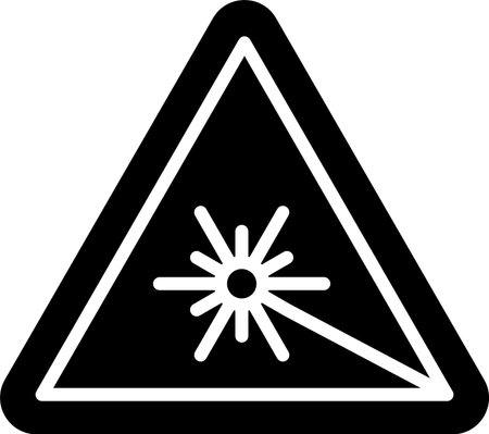 Laser Glyph Icon Designのイラスト素材