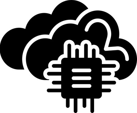 Technology Glyph Icon Designのイラスト素材