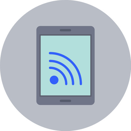 Rss Flat Circle Icon