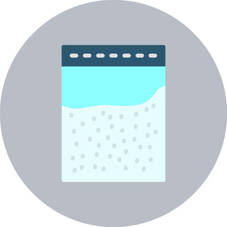 Cocaine Flat Circle Iconのイラスト素材