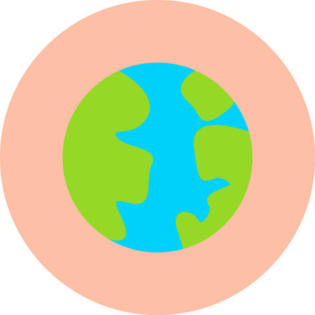 Mercury Flat Circle Iconのイラスト素材