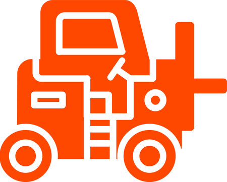 Loader Glyph Circle Iconのイラスト素材