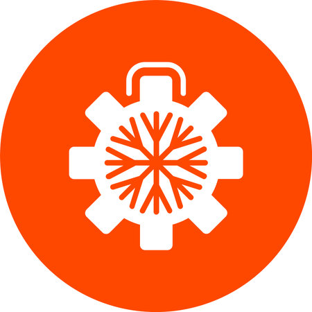 Deep Glyph Circle Iconのイラスト素材