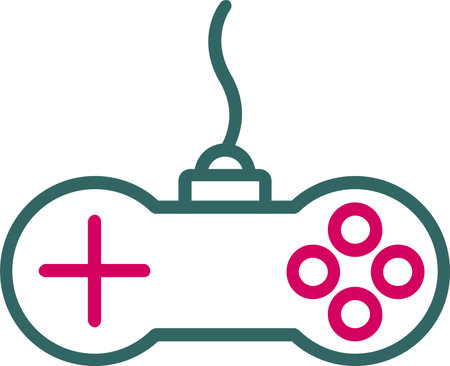 Game Controller Vector Icon Design