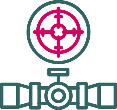 Scope Vector Icon Designのイラスト素材
