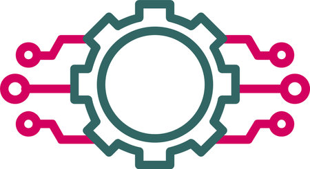 Setting Vector Icon Designのイラスト素材
