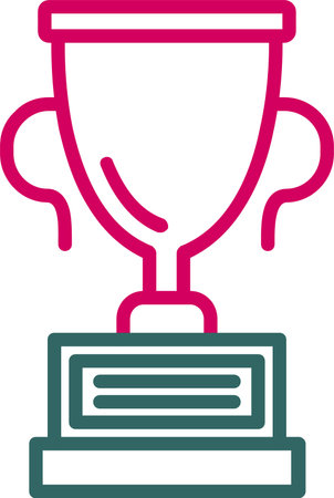 Reward Cup Vector Icon Designのイラスト素材