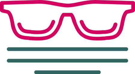 Sunglasses Vector Icon Designのイラスト素材