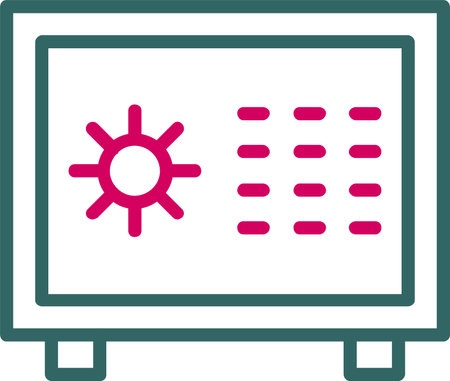 Safety Box Vector Icon Designのイラスト素材
