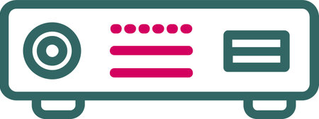 Projector Vector Icon Design