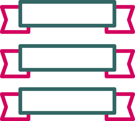 Red Tape Vector Icon Designのイラスト素材