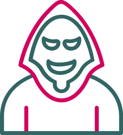 Evil Vector Icon Designのイラスト素材