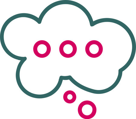 Thinking Vector Icon Design