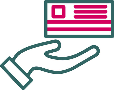 Credit Card Vector Icon Designのイラスト素材